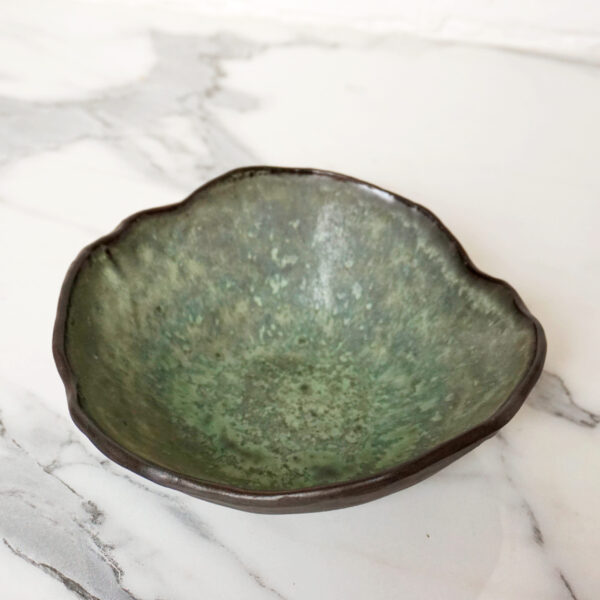 Зеленый керамический Салатник Этно Olive