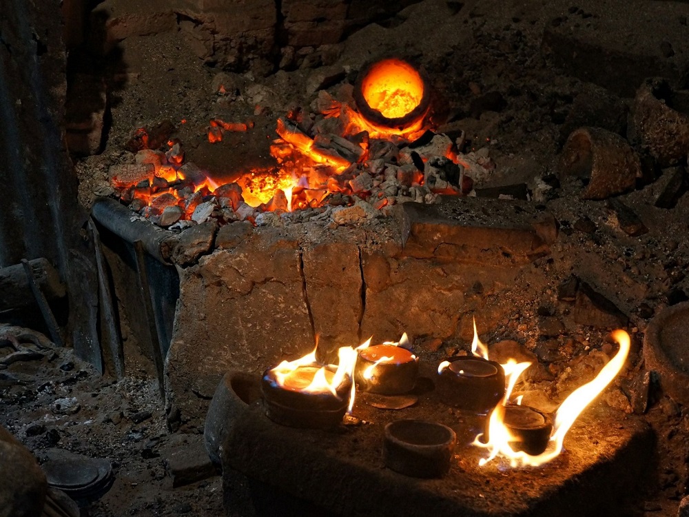Возникновение техники обжига глины